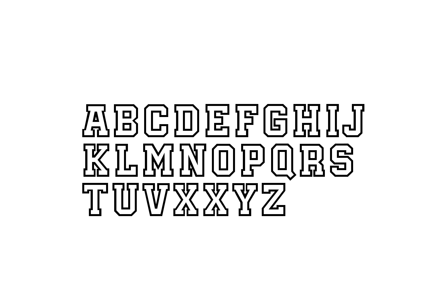 NBDA X Quacktails Loop Charms: White Letters